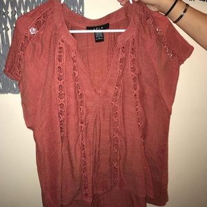super cute rusty blouse